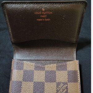 Louis Vuitton Damier Card Case Business Holder